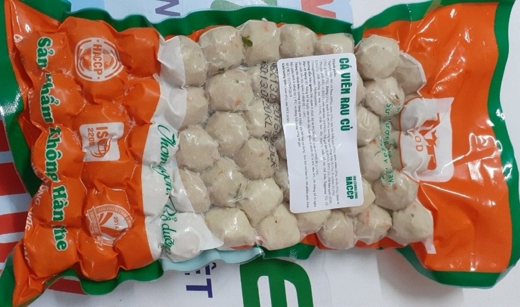 Cá Viên Rau Củ